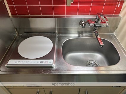 東京都文京区本郷６丁目[1R/14.46m2]のキッチン