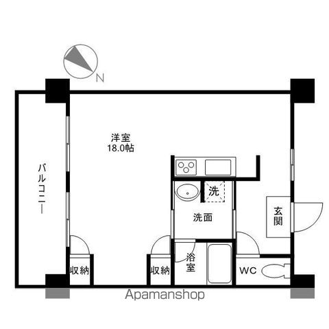 同じ建物の物件間取り写真 - ID:240030034313