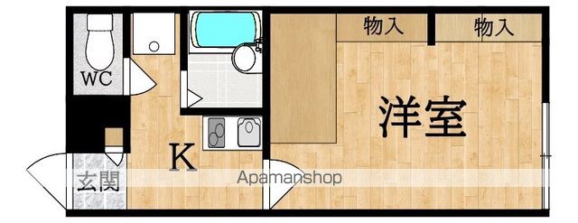 レオパレス大陽の間取り写真