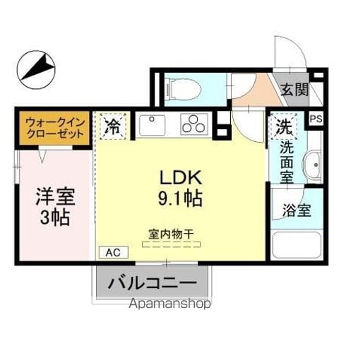 ツインリーフの間取り写真
