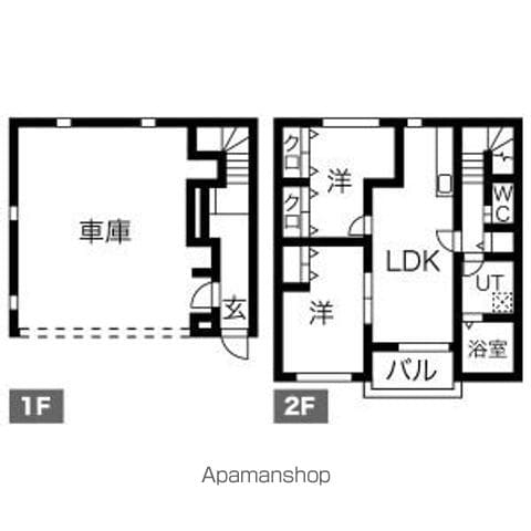 櫻GARAGEの間取り写真