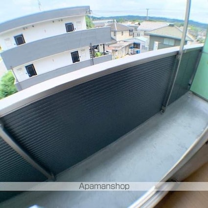 トップハウス水口Ⅱ[1K/30.67m2]のバルコニー