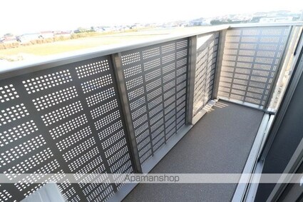 プレミアムⅩⅠ・ⅩⅡ番館　Ａ棟[1LDK/45.84m2]のバルコニー