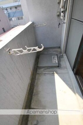 広島県広島市中区鉄砲町[1K/23m2]のバルコニー
