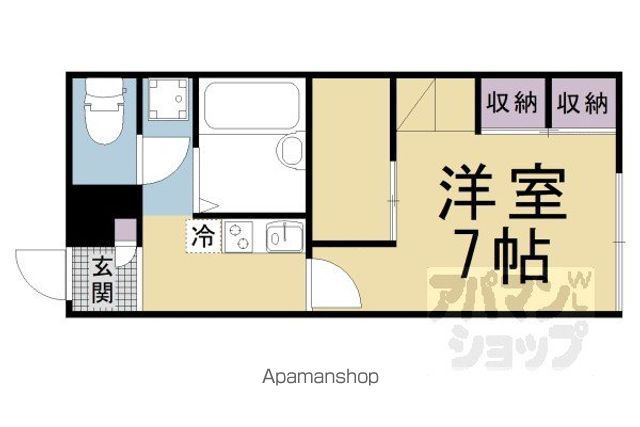 レオパレスフォーティウィンクスの間取り写真