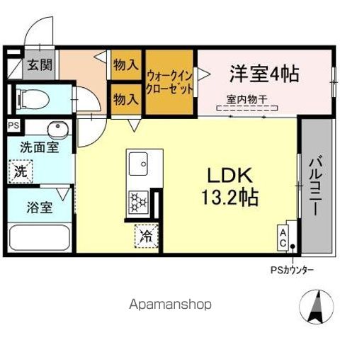 DーHILLS西浅田の間取り写真
