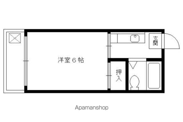 プランタン銀座の間取り写真