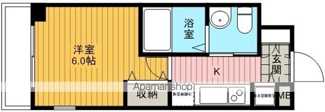 メインステージ多摩川IIの間取り写真