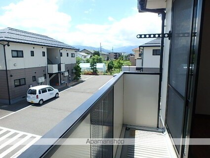 サンライズ杉山[2K/43.54m2]のバルコニー