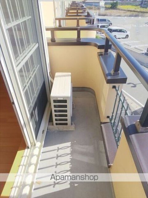ソルエール梅原[1K/27.6m2]のバルコニー