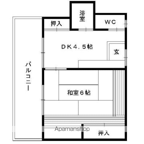 第3ロイヤルハイツの間取り写真