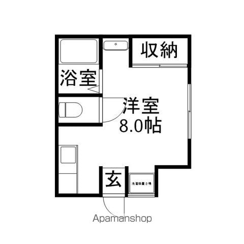 レジデンス伊島Aの間取り写真