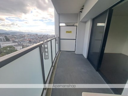 愛媛県松山市樽味２丁目[1R/35.03m2]のバルコニー