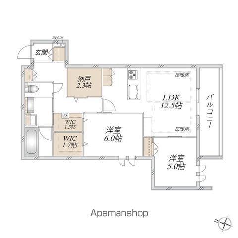 SUN MALL Vの間取り写真