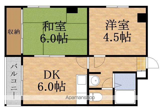 ラウンド2高殿の間取り写真