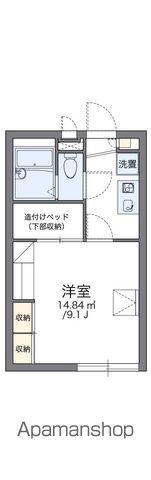 レオパレス富士見第二の間取り写真