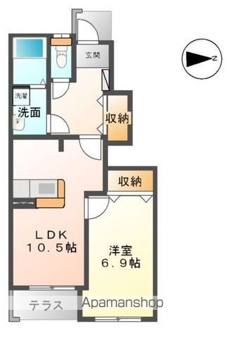 セジュン外旭川の間取り写真
