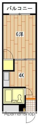 広島県広島市西区中広町３丁目[1K/20.25m2]の間取図