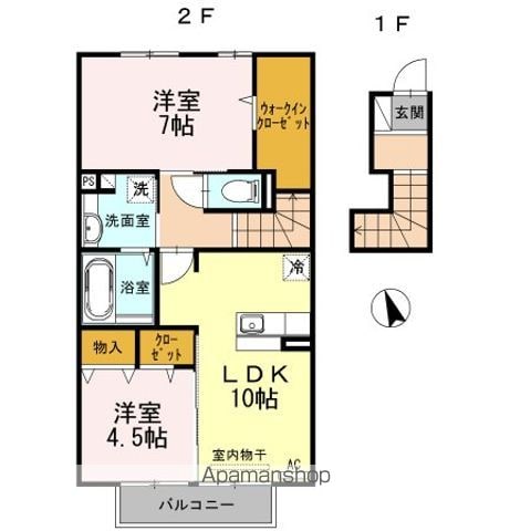 プレミールの間取り写真