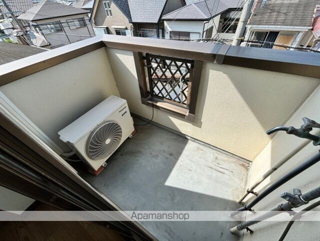 コーポＷＩＮＧ[1R/21m2]のバルコニー