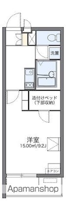 レオパレスＡｐｐｒｏａｃｈ２[1K/25.76m2]の間取図