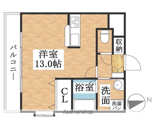 グレーシア城西の間取り写真
