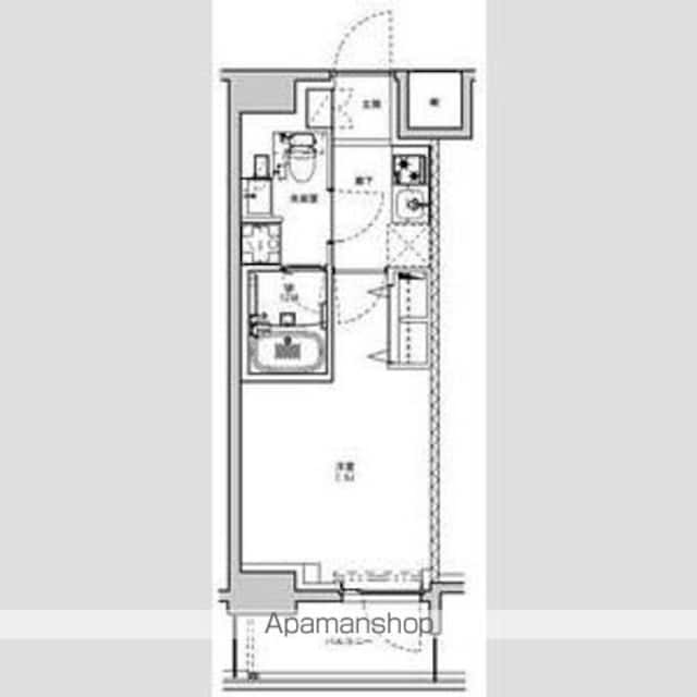 ＳーＲＥＳＩＤＥＮＣＥ板橋大山[1K/25.22m2]の間取図