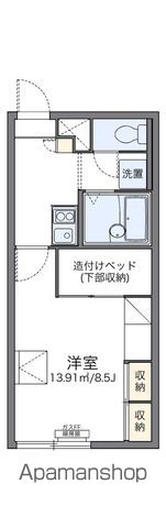 レオパレス丹頂の間取り写真