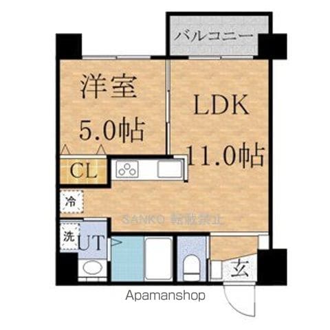 モルティーニ表参道の間取り写真
