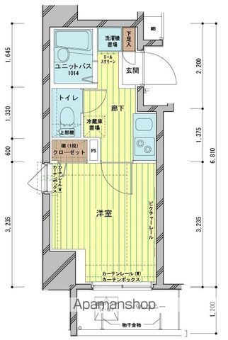 メインステージ白山の間取り