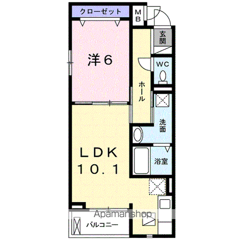 【ＡＶＥＮＩＲ新金岡の間取り】