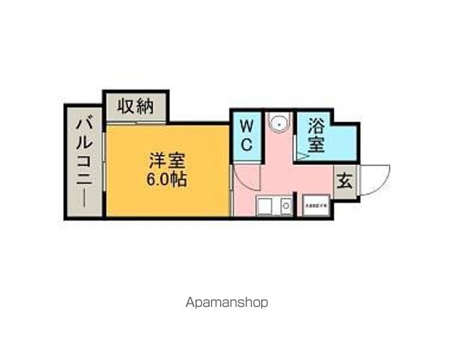 福岡市東区唐原のマンションの間取り