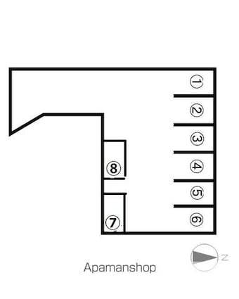 長野県長野市大字栗田[駐車場]の間取図