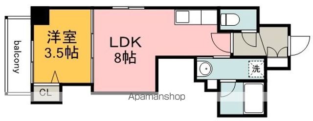 月光住吉町の間取り写真