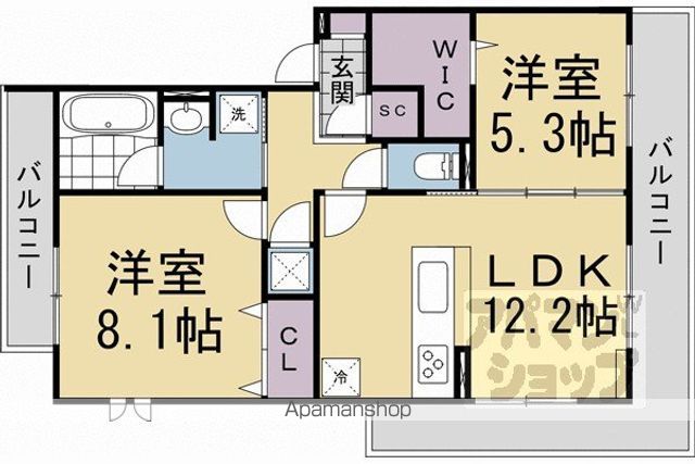 SAKURA CIELの間取り写真