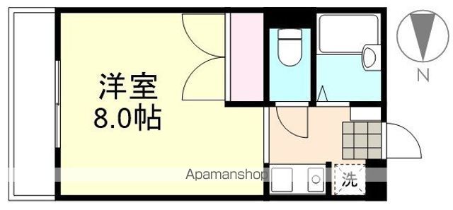 エステートナガオの間取り写真