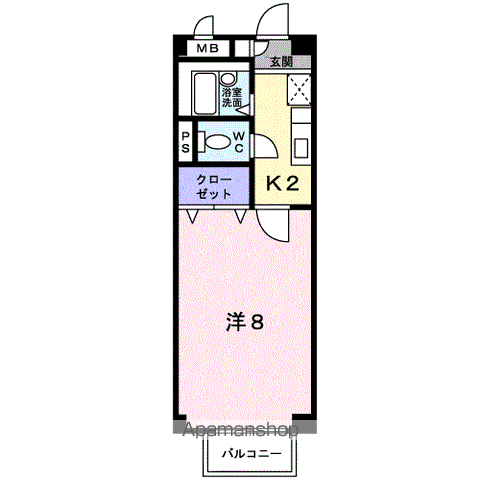 レジデンス和白東の間取り