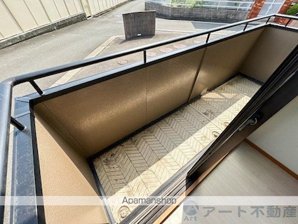 セジュール力石　Ｂ棟[2DK/50.42m2]のバルコニー