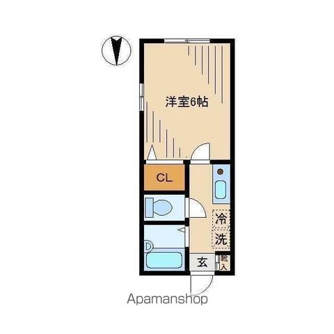 スカラベ新宿の間取り写真