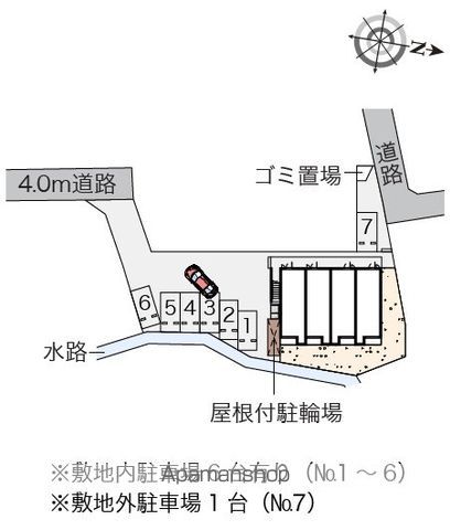 ミランダプレジュールⅡ 204 ｜ 埼玉県三郷市上口１丁目142-2（賃貸アパート1K・2階・28.79㎡） その14