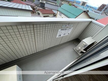 ライトグリーン鶴賀[1K/33.72m2]のバルコニー