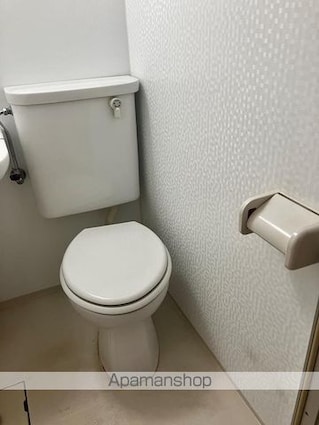 東京都新宿区片町[1K/25.31m2]のトイレ