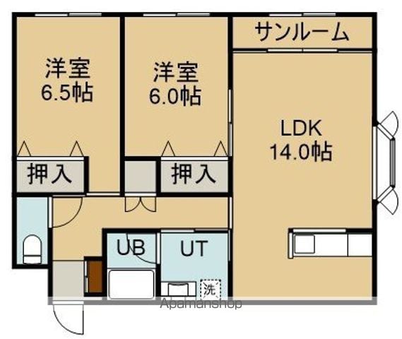 プレスト壱番館の間取り写真