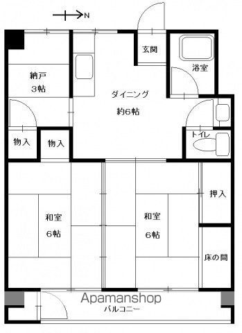 西本ビルの間取り写真