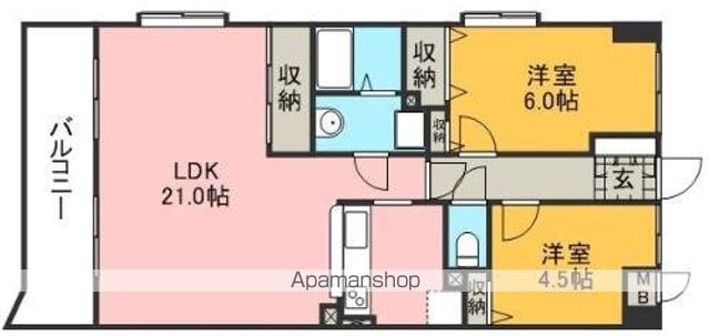 コアマンション大江東の間取り写真