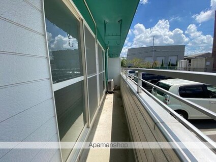 ニュークレインハイツＡ・Ｂ棟[3DK/44.71m2]のバルコニー