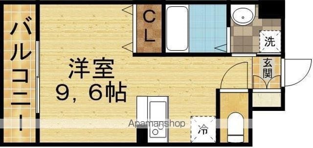 パインタワーの間取り写真
