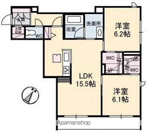 RUHEの間取り写真