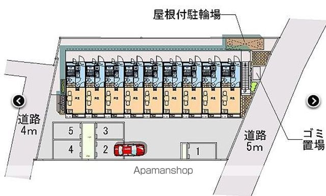 レオパレスワールド松戸新田 202 ｜ 千葉県松戸市松戸新田414-1（賃貸アパート1K・2階・19.87㎡） その25