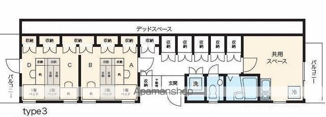 【ＴＣＲＥ目黒本町の間取り】